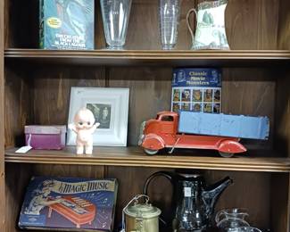 Vintage Pressed Steel toy truck 1940s