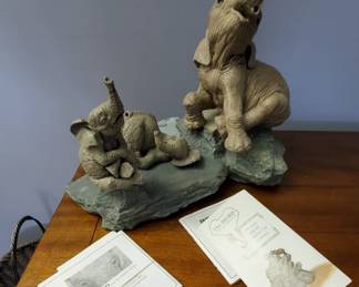 Large elephant collection - Including The Herd Collection Club