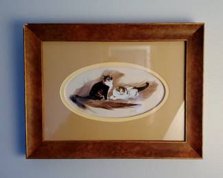 Painted on a feather