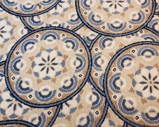 60" x 84" Blue Driftwood Area Rug