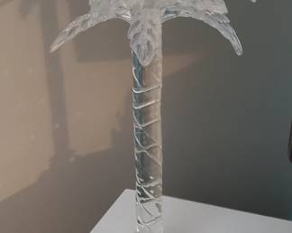 Shannon Crystal Palm Tree Candle Holder