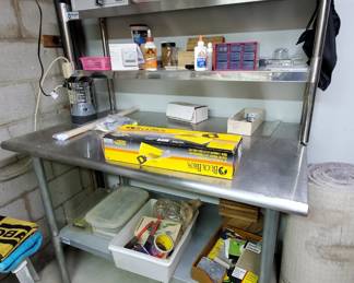 Rapid Rack Industries Stainless Steel Workbench