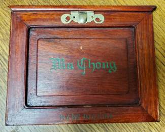 Chinese Cased Mahjong Set