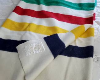 4 point gold label Hudson Bay Blanket