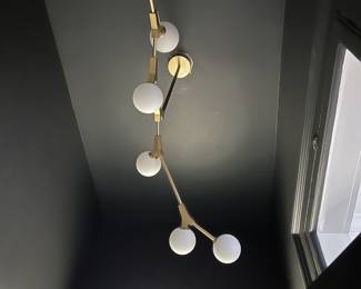 various lighting fixtures throughout the home