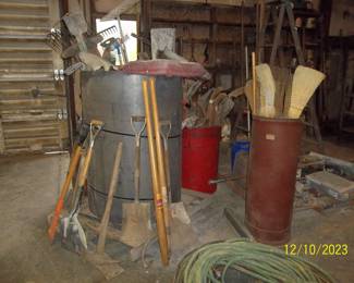 a large variety of hand tools