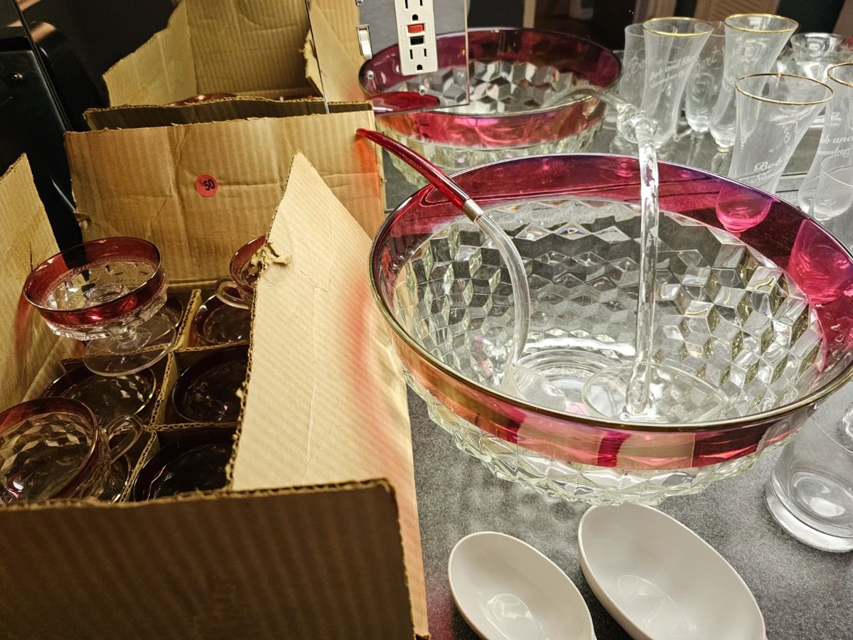 Deerfield Estate Sale 1.00 per item including... starts on 12/14/2023