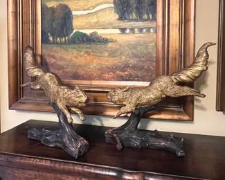 Fabulous decorative jumping squirrels