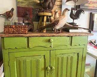 Custom finished antique cabinet circa 1880