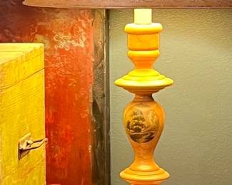 Pair of very expensive JOHN ALEXANDER TOLE LAMPS