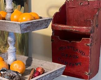 Old wheat box