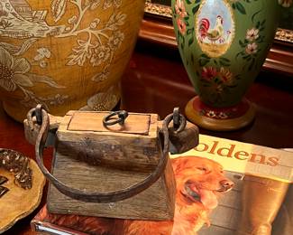 Antiques and so many BOOKS