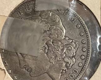 1900 Morgan Silver Dollar