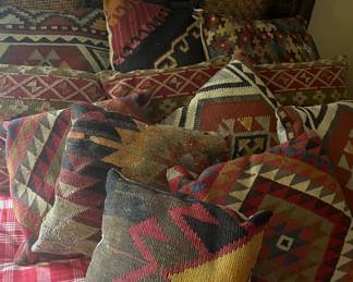 ANTIQUE KILIM PILLOWS!!!  All have tags