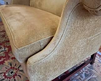 Vintage style gold velvet in fabulous condition 