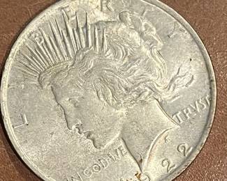 1922 Peace Dollar 