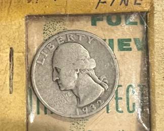 RARE INDEED 1932-S PCGS MS66 Lowest Mintage Washington Quarter KEY DATE Pop Top Silver 25C