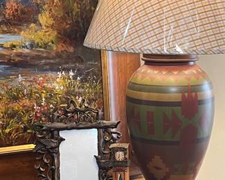 Beautiful decor and lamps