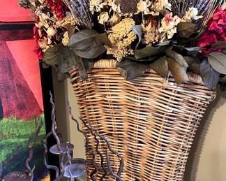 One of two baskets from Le Fleur