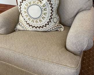 Bench made chair and ottoman by Wilson Babb worth $3000 NEW