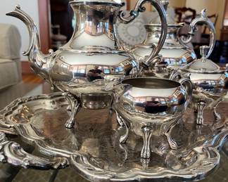 Plate tea set