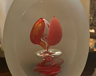 Svaja Paperweight - Red