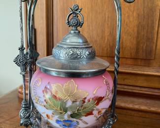 Stunning Victorian pickle castor