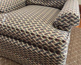 Custom chair and ottoman!