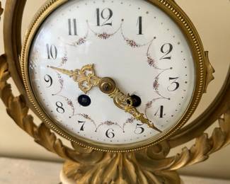 French enameled face 