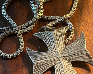 Large very old Scottish cross circa 1880-1900