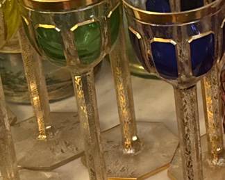 Set of 12 gemstone colors