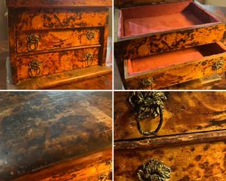 Circa 1780-90 miniature salesman sample from Kent, England with the orginal receipt AMAZING LITTLE ANTIQUE 