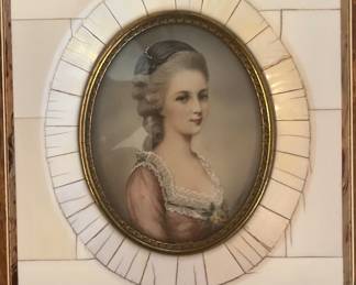 Josephine miniature portrait $475