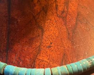 Old and important turquoise choker from the 1890-1910s