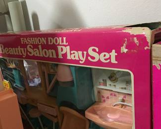 Vintage Salon set toy