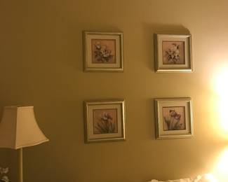 Double bed sets, fairly new 300.00 a set