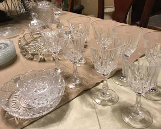 Lots of crystal pieces