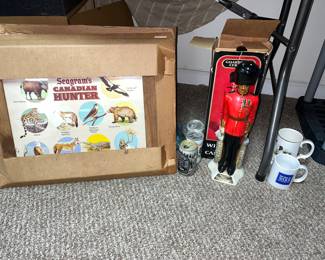 SEAGRAMS FRAMED POSTER