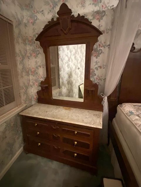 Antique Marble top Dresser