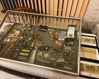 Civil War Bills, Knives, Old Razors, Watches and more