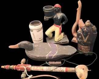 "Merry Times in Montclair" in Augusta, GA. Closing on Sun 12/17 at 8p. Pickup: Tue 12/19 from 1-6pm. Please click here to view more photos, descriptions, and current bids:&nbsp;https://ctbids.com/estate-sale/25586
Andy & Rebecca Beard, Owners of Caring Transitions of Augusta, present this CTBIDS sale! This sale features a Uranium Glass Lamp, African & Mexican Masks & Decor, Signed Decorative Pottery, Copper Cake Molds, Emeralite Bankers Lamp, Fur Coats, Fenton & Uranium Glass, Jadeite Candle Holders & Bowl, Lalique Figurines, Louis XVI-Style Buffett & Sideboard, Vintage Fire King, Pyrex, Corningware, Wedgwood & Roseville, Vinyl Records & more! GA LIC AU0045