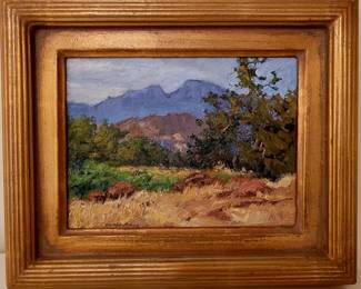 Stephen Mirich-"View of Saddleback" original oil painting