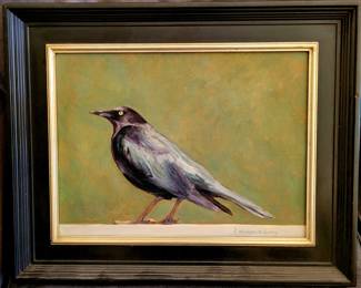 Isabel Wadsworth Leahy-"Bird" original oil painting