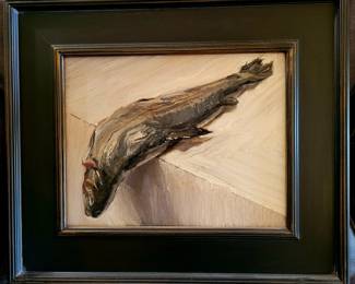 John Brosio-"Fish" original oil painting