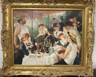 le djeuner des canotiers reprint w COA