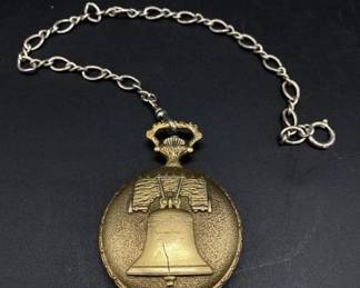 Hennikers liberty bell pocket watch