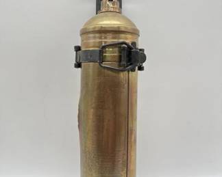 Vintage Pyrene copper brass fire extinguisher