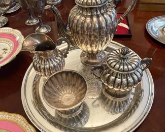 C. 1900's to 1940's heavy sterling silver coffee set