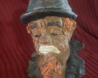 What's not to love about Bab's sad clown?