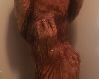 An American Eagle who once stood as part of a mighty Douglas Fir on the side of Mt Hood in Oregon.